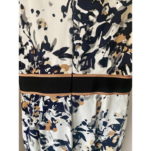 Nue by Shani V Neck Cotton Knee Length Dress size 6 - Picture 8 of 9